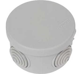 Коробка распаячная ОП 4 ввода D=70мм, H=50мм IP55