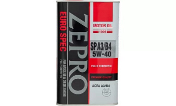 Масло моторное синтетическое ZEPRO EURO SPEC FS SP A3/B4 5W40  1л