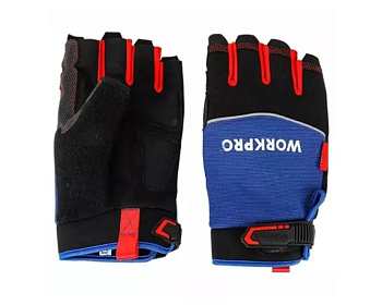 Перчатки WORKPRO Беспалые XXL