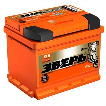АКБ Зверь 6CT-60VLЗ ZVEFB 60-3-R О/П