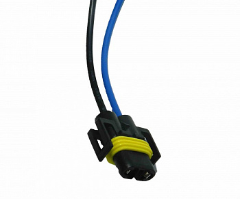 Патрон 2 контакта (под лампу H8/H11) с проводами Nord YADA