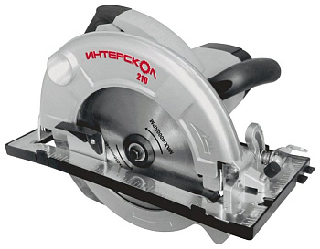 Пила дисковая ИНТЕРСКОЛ ДП-210/1900М 210х30 75мм