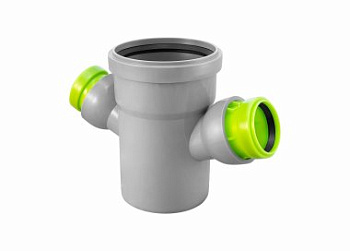 Крестовина регулируемая 45-88 град. 110-50-50 вн.канализ. VALFEX