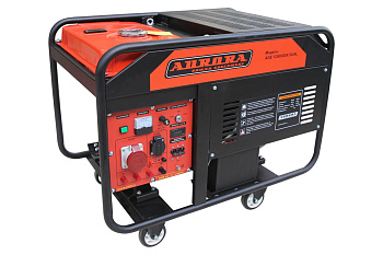 Генератор AGE 12500 DSX DUAL (380В-10.5кВт,220В-3,5кВт,эл.ст.220В счетчик)Aurora
