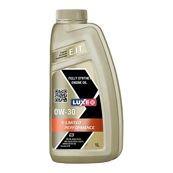 Масло моторное LUXE X-LIMITED PERFORMANCE 0W30 C3 1л