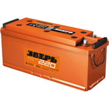 АКБ ЗВЕРЬ 6СТ-220 Ач о/п