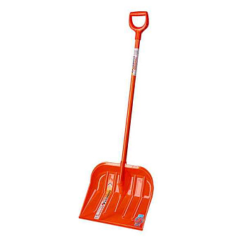 Лопата снеговая из поликарбоната CARBOLUX ORIGINAL в сборе (размер 47,5*40 см)
