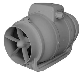 Вентилятор канальный TYPHOON D125 осевой 2скор. ERA PRO