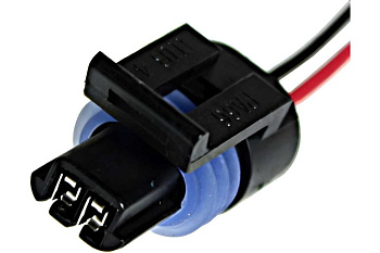 Колодка соед. датчика темп.охл.жидкости ВАЗ 2108/15 инж (с проводами) TM Nord YADA																		