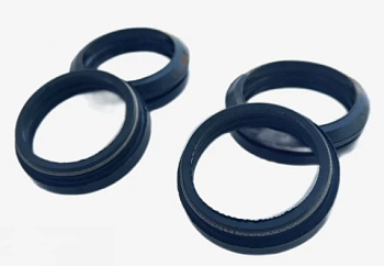 Набор сальников передней вилки Урал (2шт верх.+2шт низ) 