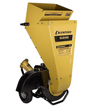 Измельчитель  - шредер бензиновый CHAMPION SC6448 (4,8 кВт 196см³  50/13мм  72кг), CHAMPION, КИТАЙ, 