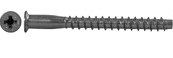Стяжка шурупная оц. 5,0х50 PZ 20шт