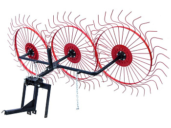 Грабли-ворошилки колесно-пальцевые для мотоблока