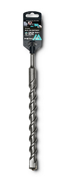 Бур по бетону SDS-plus METALLICA Optima 22 х310/250 мм, напайка с центром, 2 спирали