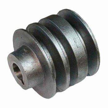 Шкив 3-х ручейковый 25мм для двигателей Lifan, Каскад под конус