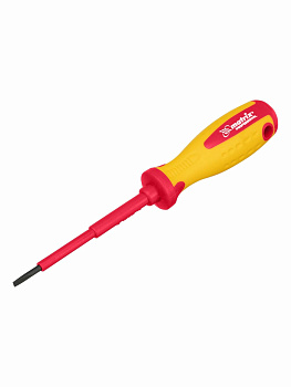 Отвертка Insulated SL3,0x80мм, CrMo до 1000В, двухкомп.рукоятка Matrix