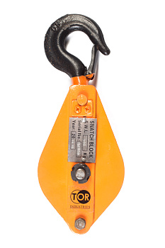 Блок монтажный с крюком TOR HQG(L) K1-0,5т Блок монтажный с крюком TOR HQG(L) K1-0,5т
