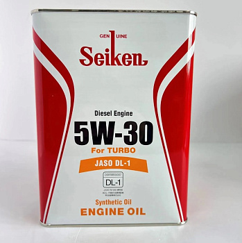 Масло моторное для дизельных автомобилей SEIKEN DL1 5W-30 4л