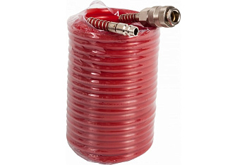 Шланг пневматический QUATTRO ELEMENTI 5м, спиральный, разъем EURO