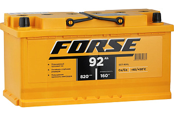 Аккумулятор FORSE 6СТ-92 (1) VL п/п