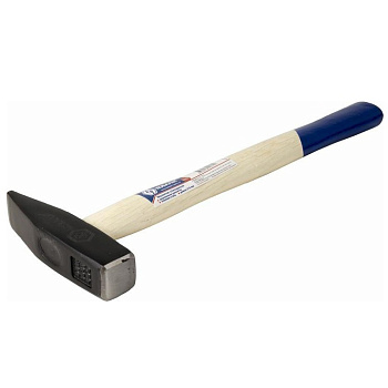 Молоток слесарный КОБАЛЬТ 400 г, деревянная рукоятка					