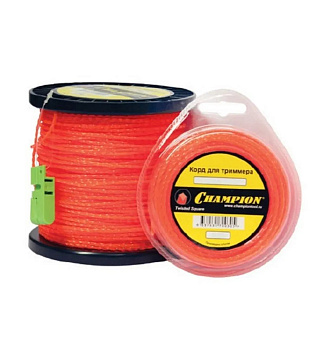 Корд трим.CHAMPION Square Twist DUO 2.4мм*262м (витой квадрат)+нож