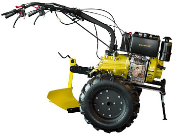 Мотоблок CHAMPION DC1193E (9,5л/с, 2F/1R, 80-110см, 30см, 5,5л, 177кг, колеса 5/12" BOM)