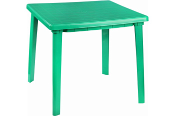 Стол 800х800х740мм квадратный (зеленый) Стол 800х800х740мм квадратный (зеленый)