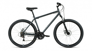 Велосипед ALTAIR MTB HT 27,5 2.0 disc (27,5" 21 ск. рост 17") темно-серый/черный