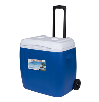 Термоконтейнер 18л 37х33х32см на колесах с телескопической ручкой