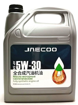 Масло моторное  JAECOO 5W-30 API SN ACEA C2/C3 4л