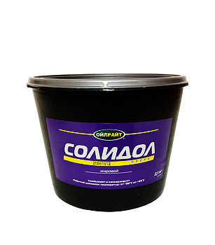 Смазка Солидол жировой OIL RIGHT 2,1-2 кг