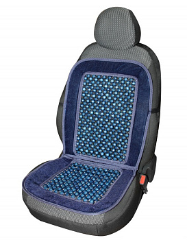 Накидка на сиденье PSV С118 В, С118  С массажная шарики (Черный) серый с118 D синий, коричневый