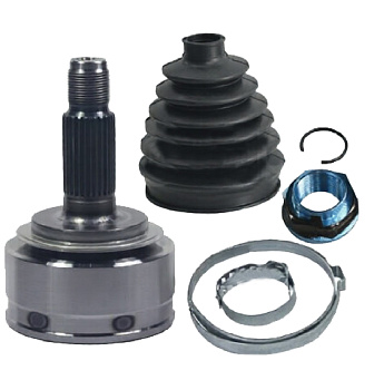 Шрус наружний (смазка,пыльник,хомуты,стопорное кольцо)\GSP