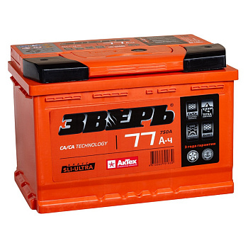 АКБ ЗВЕРЬ 77 o/n