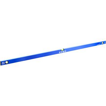 Уровень строительный КОБАЛЬТ Комфорт, 1500 мм, профиль 20 x 49 мм, 3 глазка, точность 1,0 мм/м						