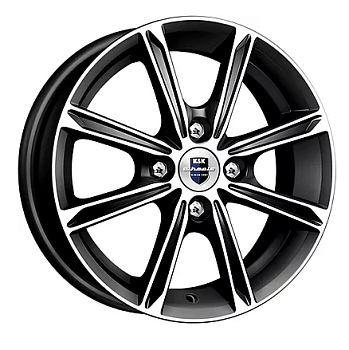 Диск литой Флэш 5,0x13 ET45 4x100 67,1 алмаз черный K&K (KC710-03)