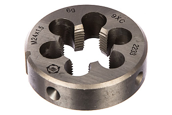 Плашка круглая 24,0*1,5