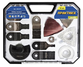 Набор насадок для МФИ ПРАКТИКА 15шт универсальный №8