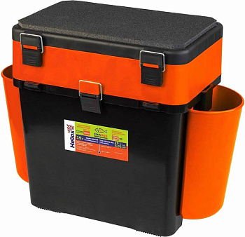 Ящик зимний "FishBox" 19л Helios 2 секций. 2 кармана Ящик зимний "FishBox" 19л Helios 2 секций. 2 кармана