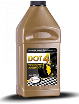Жидкость тормозная DOT-4 455гр.