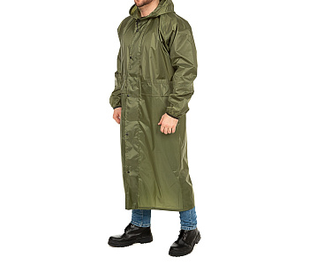 Плащ ВВЗ цвет Зеленый ткань Таффта (3000мм) 48-50 рост 176 Плащ ВВЗ цвет Зеленый ткань Таффта (3000мм) 48-50 рост 176