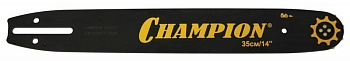 Шина бензопилы CHAMPION 35см/14" 3/8, 1/3-52зв (Р-350, Н-236)