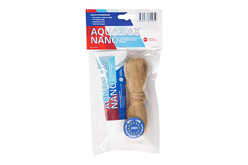 Набор паста AquaflaxNano  80г туба +20г лён(ЕВРО)