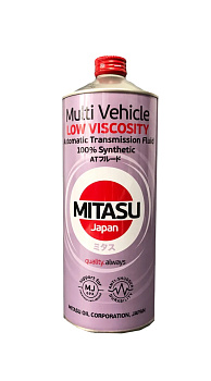 Жидкость трансмисс. MITASU CVT ULTRA FLUID (for SUBARU LINEARTRONIC) 4л