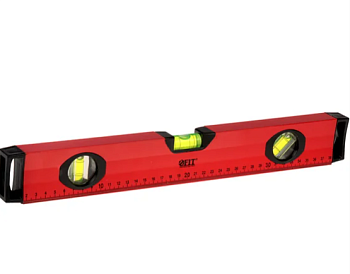 Уровень пузырьковый магнитный P.I.T. ADVANCE HSPL02-0400 (400мм, 3 капсулы, коробчатый,1мм/м)
