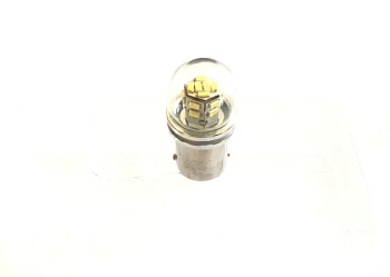 Светодиод 24V T15 18SMD (3014) BA15S SUPER WHITE A-43-24
