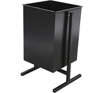 Урна метал., поворотная Эконом 1 квадратная