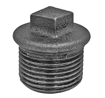 Заглушка чуг Ду40 (1 1/2") НР Fittex PLUS