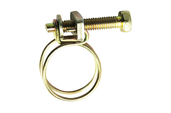 Хомут проволочный спиральный 1" (20-26мм) (2шт), MP